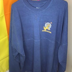 Disney Flower Garden Festival XXL Mickey Dig It Spirit Jersey Passholder/ Blue